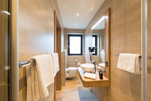 Koupelna v ubytování Hotel SCHNEIDER