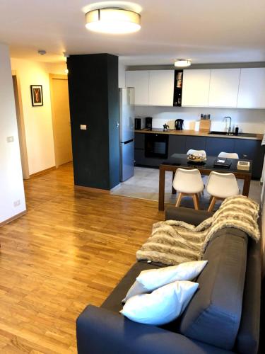 Setusvæði á Clotes modern apartment, 50m from slopes - sleeps 6-8, 2 bath - SauzeHoliday