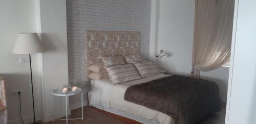 Postel nebo postele na pokoji v ubytování Estudio Deluxe Playa de la Victoria