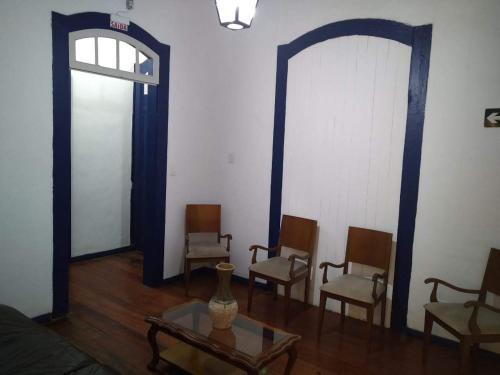 Posezení v ubytování Hotel Barroco Mineiro