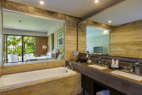 Koupelna v ubytování Klapa Resort