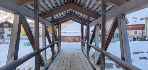 Z Studio - next door to Vals Therme v zimě