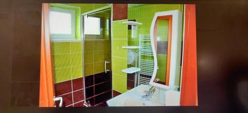 Kúpeľňa v ubytovaní Apartmány ELBA