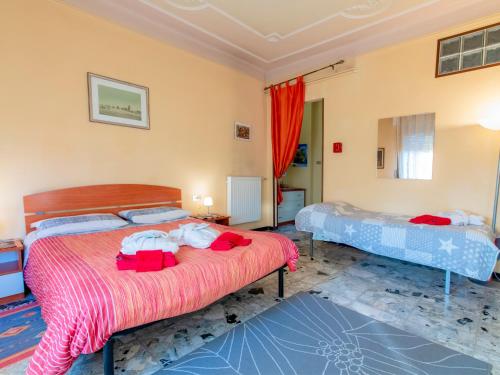 Posteľ alebo postele v izbe v ubytovaní Il Broletto B&B