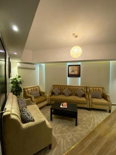 Ruang duduk di Desert Rose