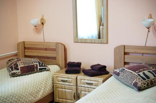 Postel nebo postele na pokoji v ubytování Comfort Hotel