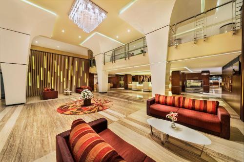 Grand Kakinada by GRT Hotelsにあるシーティングエリア