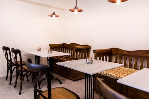 Posezení v ubytování Lemon Tree House