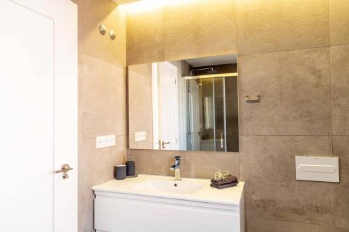Koupelna v ubytování Villa La Zenia