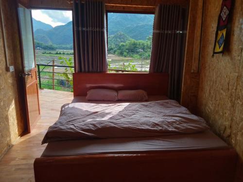 Katil atau katil-katil dalam bilik di Truong Huy Homestay