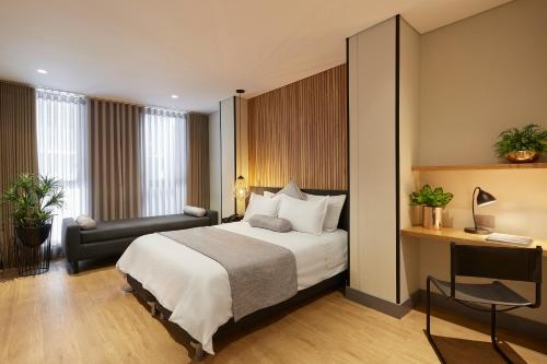 14 Urban Hotelにあるベッド