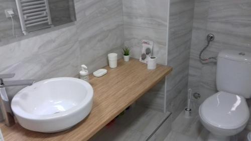 Koupelna v ubytování Apartment CLIA