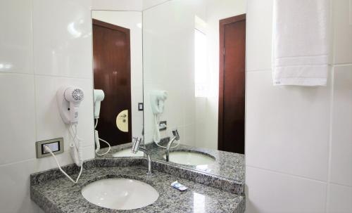 Vonios kambarys apgyvendinimo įstaigoje Terrazas Hotel