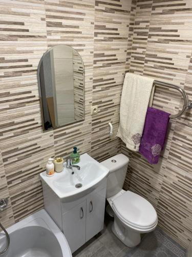 Bilik mandi di Crystal Apartment