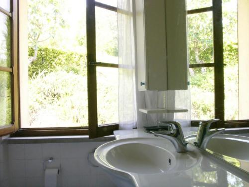 Ett badrum på Villa Balducci