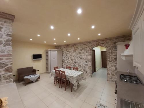 Η κουζίνα ή μικρή κουζίνα στο B&B il Baglio
