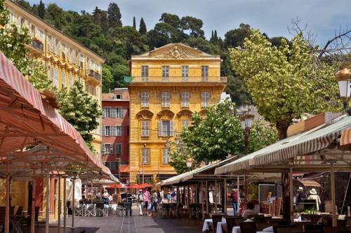 Plein centre Appartement climatisé et spacieux avec grande terrasse sur le toit à Nice photo 7