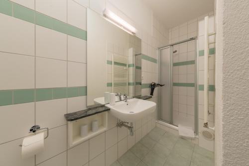 Ванная комната в Villa Brodthage, App. 4