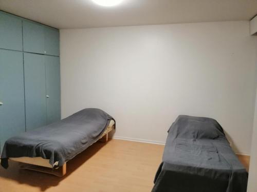 Säng eller sängar i ett rum på Siilas apartment