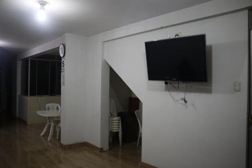 A television and/or entertainment center at Wasi Airport Apartment