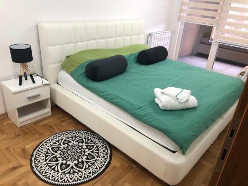 Krevet ili kreveti u jedinici u okviru objekta Simanic Appartment