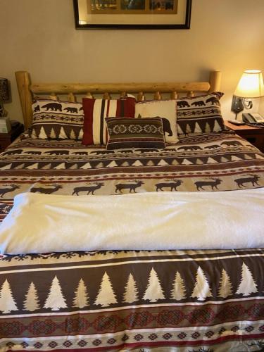 a couple of beds sitting next to each other at 4429 Beaver Run Resort in Breckenridge