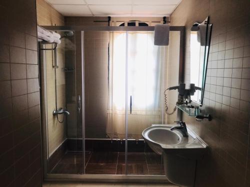 Een badkamer bij Altinsaray Hotel