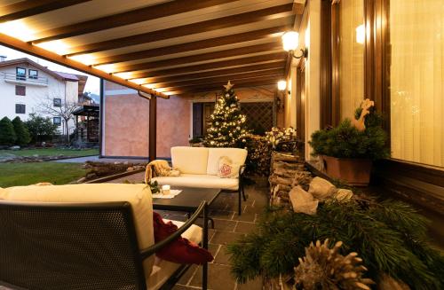 Zona de estar de Albergo Conca Verde