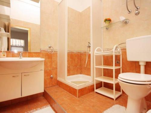 Kúpeľňa v ubytovaní Family Apartment Mirela Borik