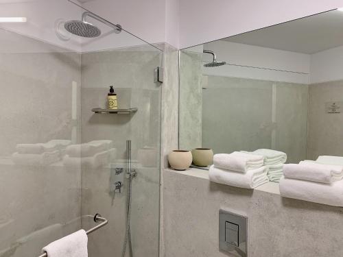 Koupelna v ubytování Oporto Serviced Apartments - Miragaia