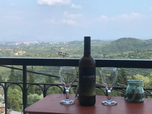 Gallery image of Schönes Familienappartement in Pelekas, Corfu mit Meerblick in Pelekas