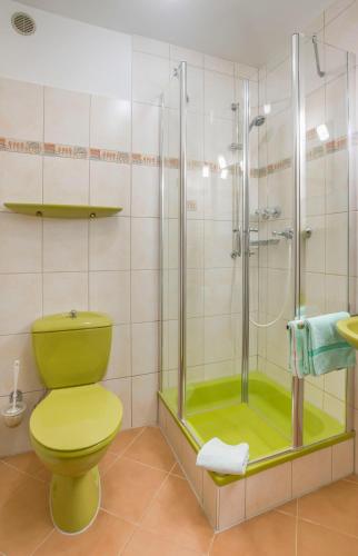 Koupelna v ubytování Hotel Kühns Mühle
