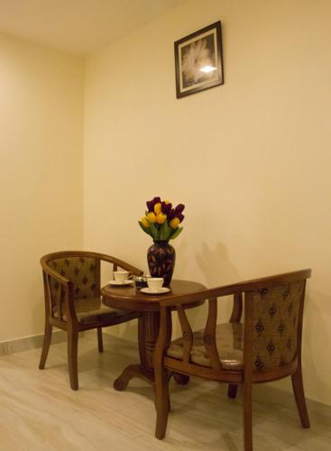 Zona de estar de Cloud Nine Serviced Apartments