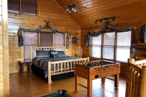 Postel nebo postele na pokoji v ubytování Appalachian Villa