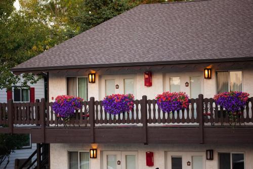 Μπαλκόνι ή βεράντα στο Bavarian Inn, Black Hills