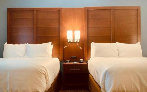 Postel nebo postele na pokoji v ubytování Comfort Suites Cedar Park - Austin Northwest
