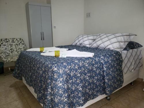 Postel nebo postele na pokoji v ubytování Pousada Martins e Cia