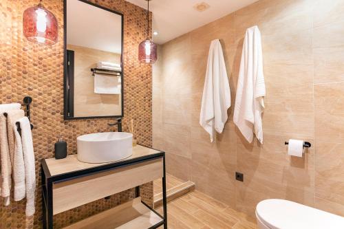 Koupelna v ubytování Apartamento Superior Bali