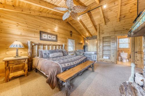 Llit o llits en una habitació de Crazy Horse