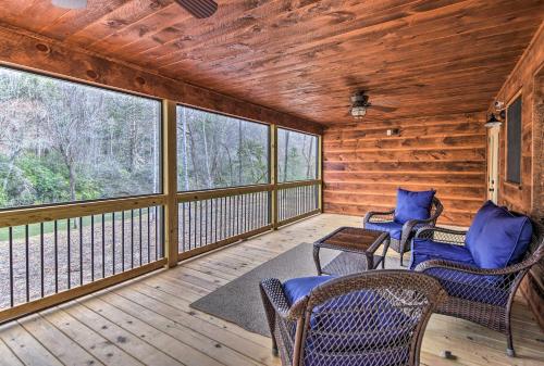 Modern Murphy Cabin with Nottely River Views! – Photos 3