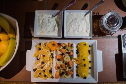 Jídlo v penzionu nebo okolí