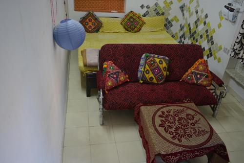 Zona de estar de Nadya Homestay For Female & family