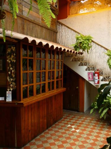 Μπαλκόνι ή βεράντα στο Hostal Lluvia de Oro