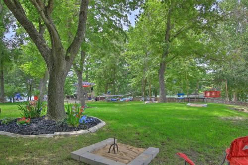 Patriotic Lakefront Seguin Home with Dock and Deck