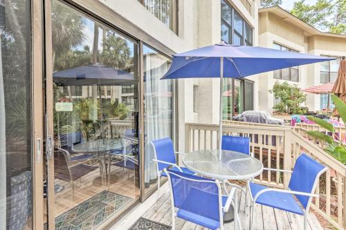 Patio & Walk to Beach: Hilton Head Island Townhome photo 27