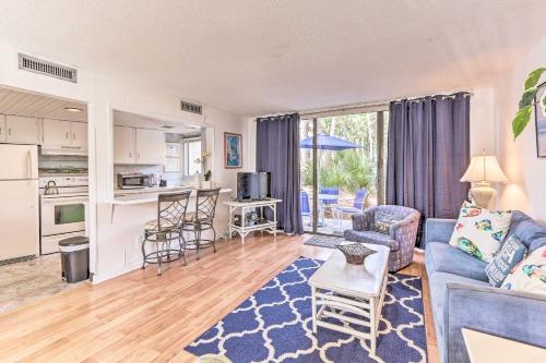 Patio & Walk to Beach: Hilton Head Island Townhome photo 6
