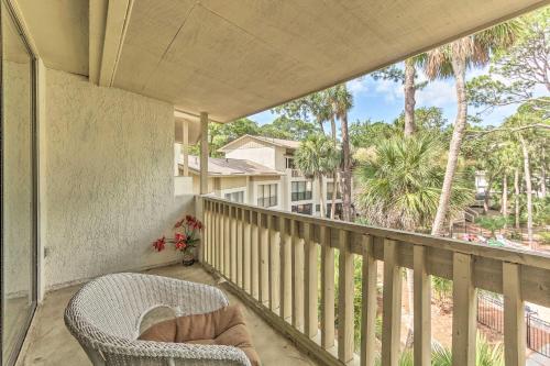 Patio & Walk to Beach: Hilton Head Island Townhome photo 20