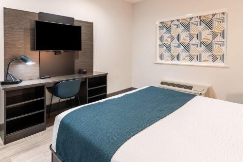 Cama o camas de una habitación en Studio 6-Mesquite, TX - Dallas