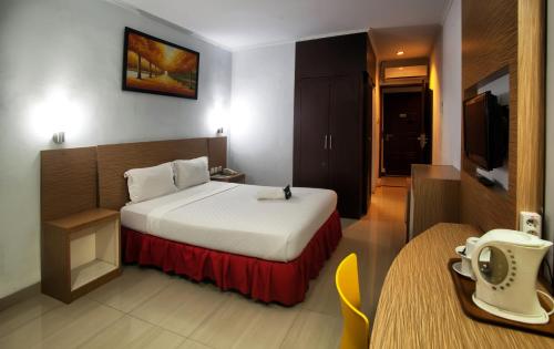 Katil atau katil-katil dalam bilik di HOTEL PRIMA
