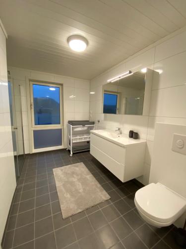 Ένα μπάνιο στο Rorbu by Nappstraumen, Lofoten